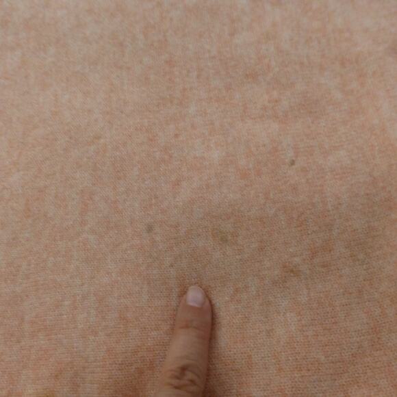 Cashmere Studio Sweater Womens Large Turtleneck Knit 3/4 Sleeve Pink Pullover - Picture 7 of 11